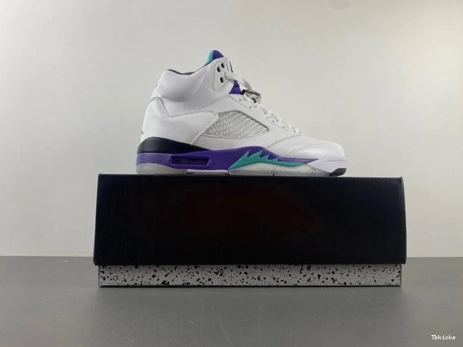 Cheap TBK Air 5 (2013) Retro Jordan Grape 136027-108 0731